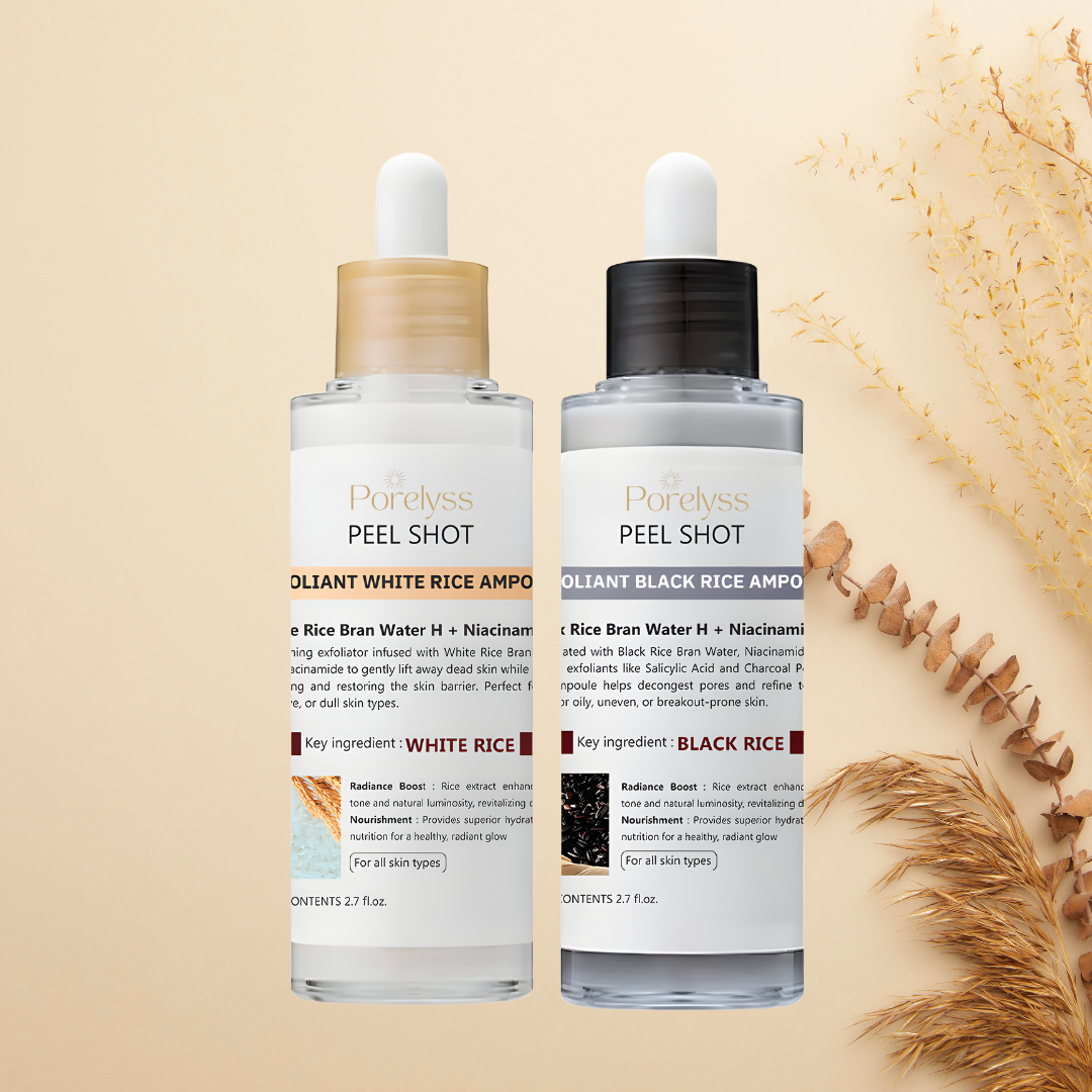 PORELYSS™ Poreforfinende Ris-Ampul Duo