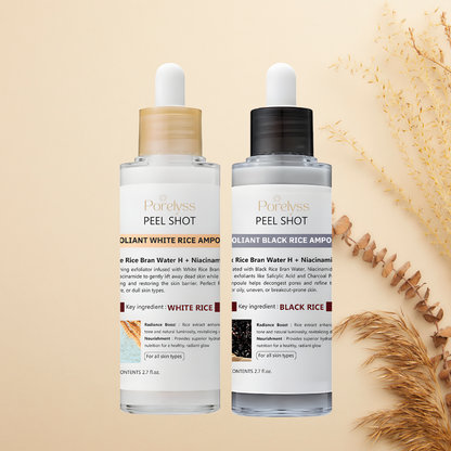 PORELYSS™ Poreforfinende Ris-Ampul Duo